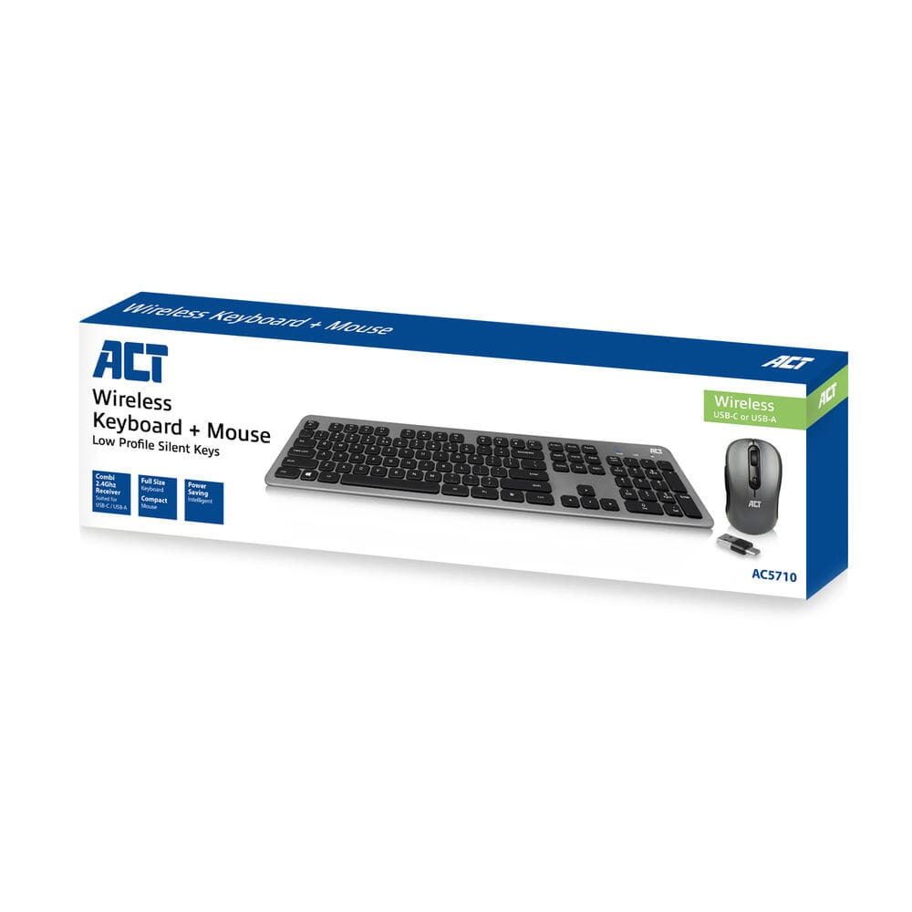 ACT ENREGISTRÉE SEFFICANT avec clavier et souris (Qwerty US Layout)