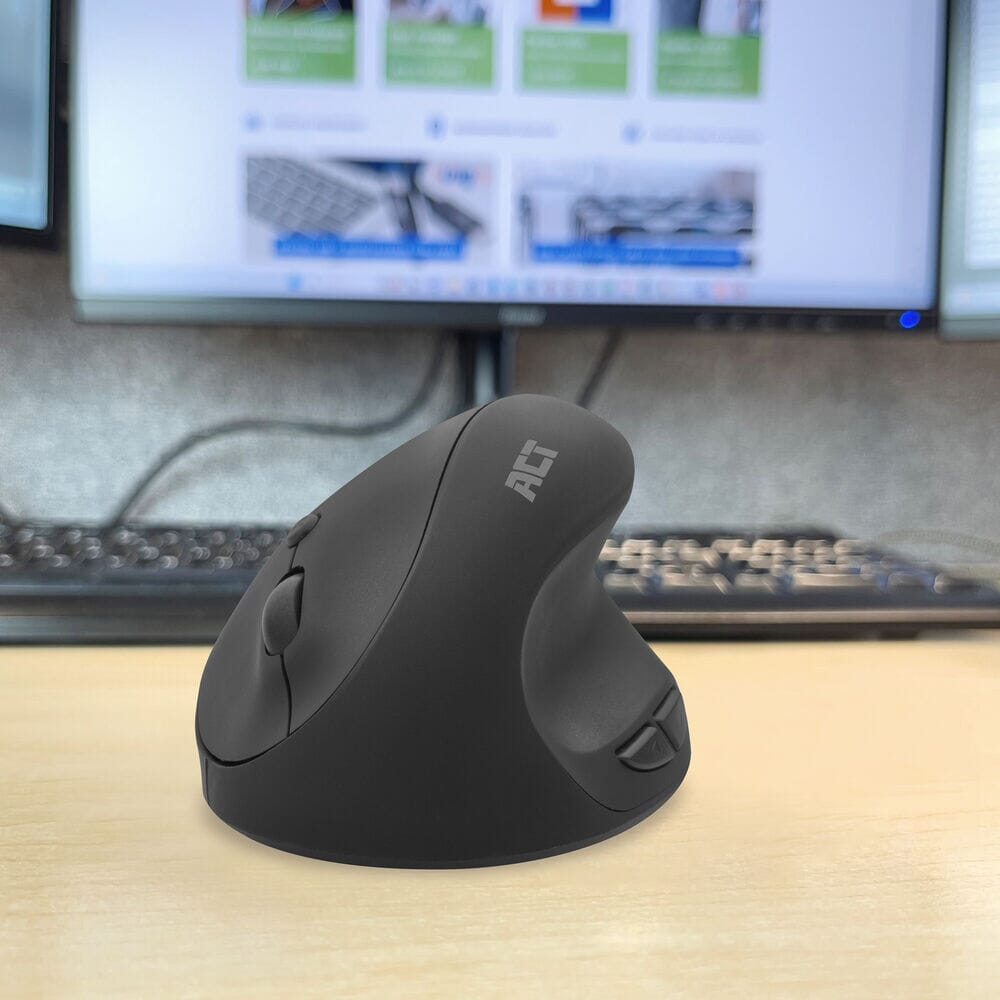 ACT Wireless Ergonomic Mouse 1600 DPI