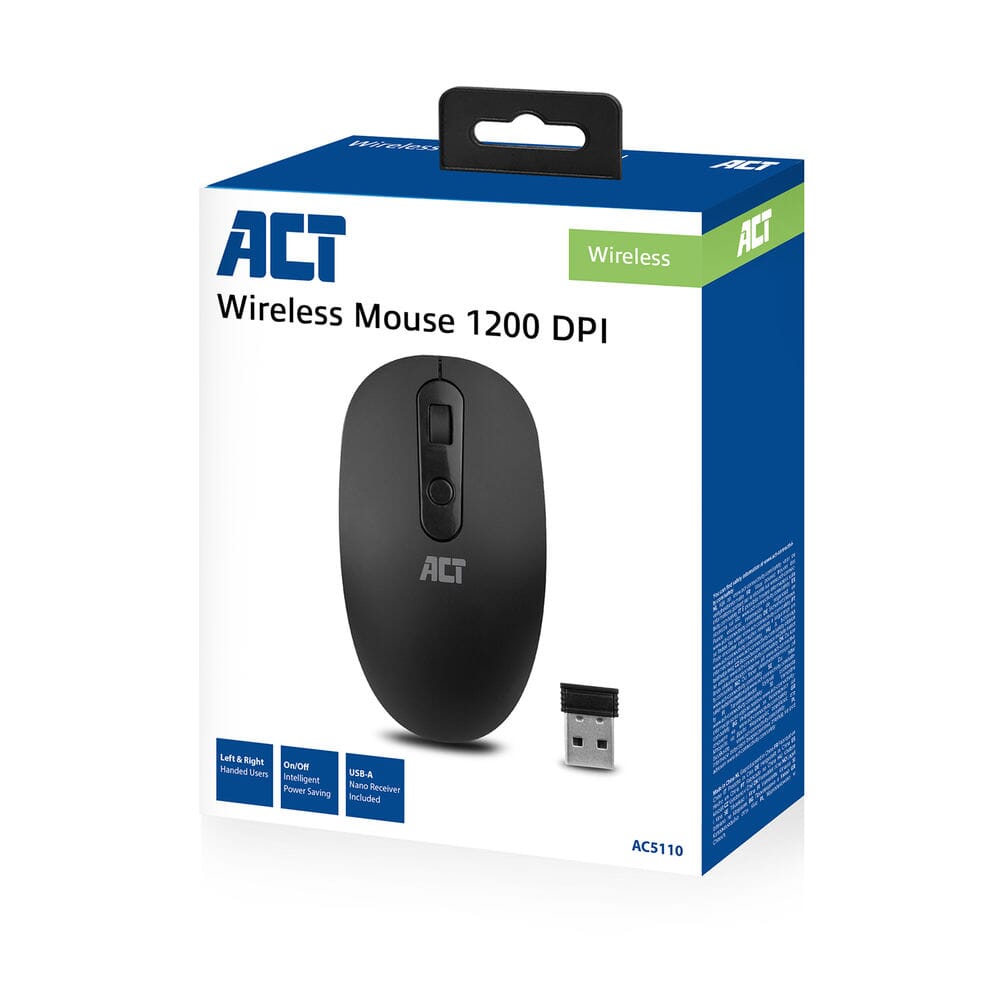 Act Connectivity AC5110 Wireless Mouse 1200 DPI