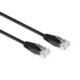 Act black 2.0 meters u utp cat6 patch cable with RJ45 ZIP BAG