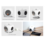 ACT Square Socket (PDU) mit 3 Sockets Typ F 1,5 m