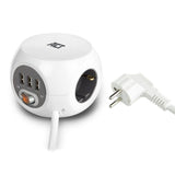 ACT Square Socket (PDU) mit 3 Sockets Typ F 1,5 m