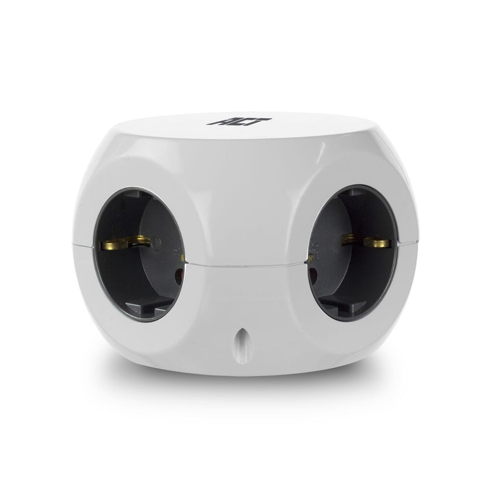 ACT Square Socket (PDU) mit 3 Sockets Typ F 1,5 m