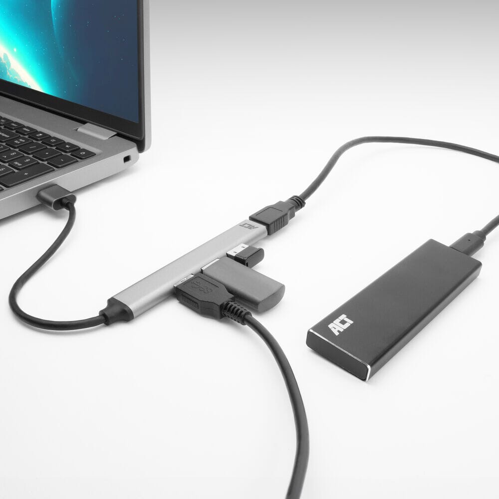 Act USB-A Hub 2.0, 4 Port USB-A