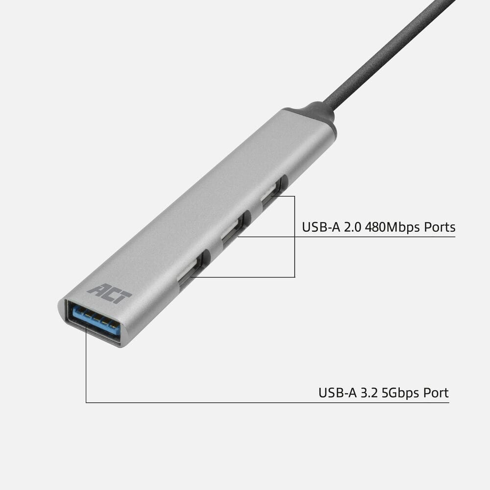 ACT USB-A HUB 3.0, 4 Port USB-A