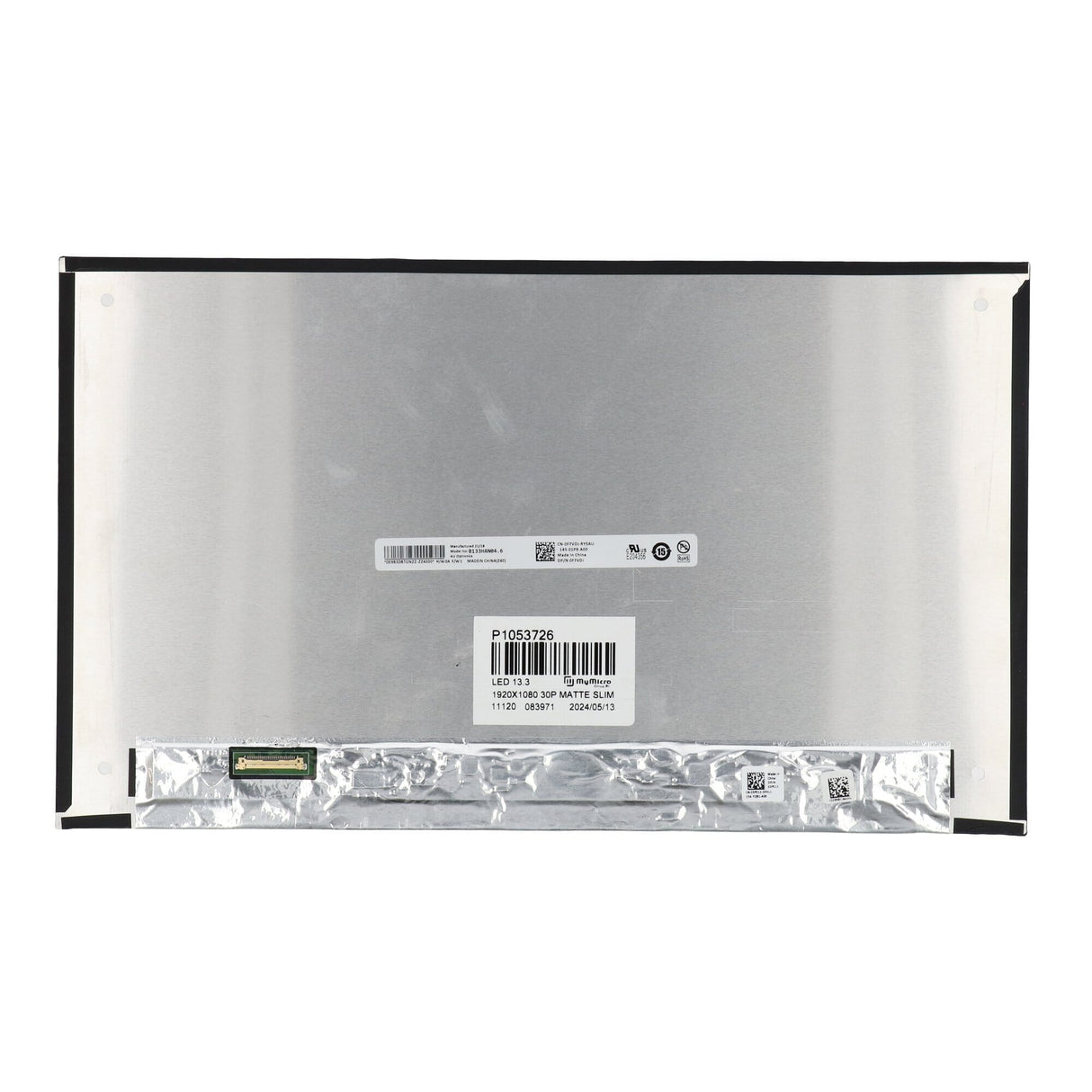 13.3 inch LCD screen 1920x1080 matte 30pin eDP, IPS