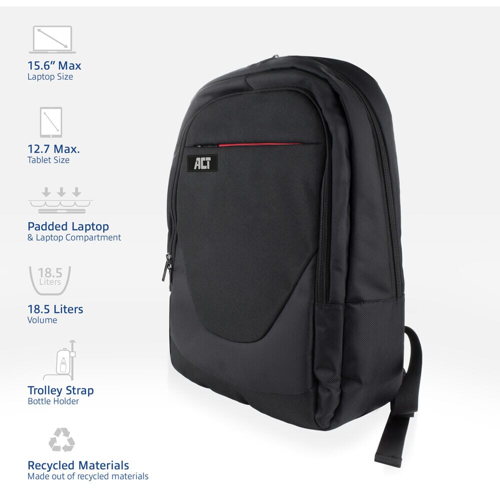 Batoh předměstí pro notebooky do 15,6 palce