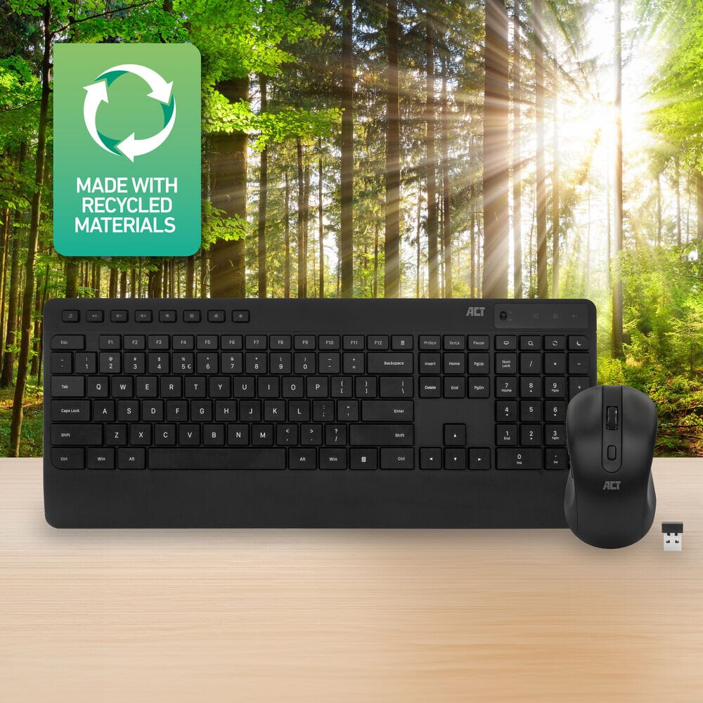 Act Wireless Keyboard and Mouse Bundle (Qwerty)