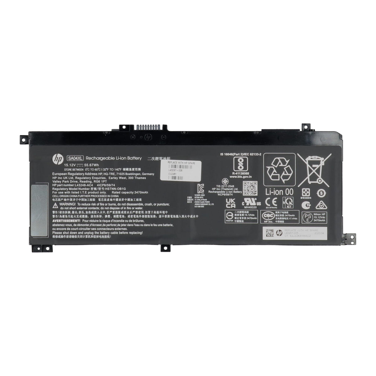 HP notebook baterie 3600 mAh