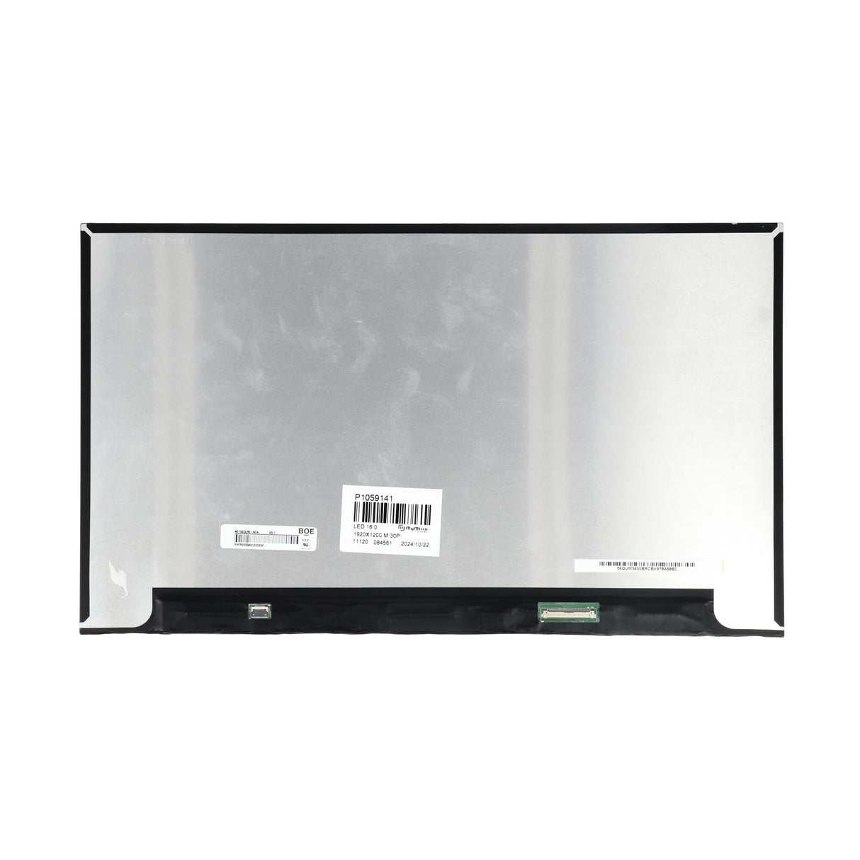 OEM 16,0 palčni LCD zaslon 1920x1200 Mat 30Pin EDP, IPS