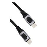 Yanec USB-c zu USB-C Lading an Daten Kabel 2m Nylon (100W)