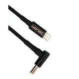 Yanec USB-c bis 5,5 x 1,7 mm Opluedstéierungskabel 1.8m