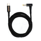 Yanec USB-c bis 5,5 x 1,7 mm Opluedstéierungskabel 1.8m
