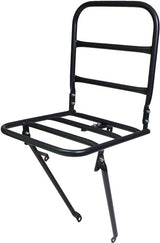 Forreste bærer med kronebolt montering 30 x 30 cm stål mat sort