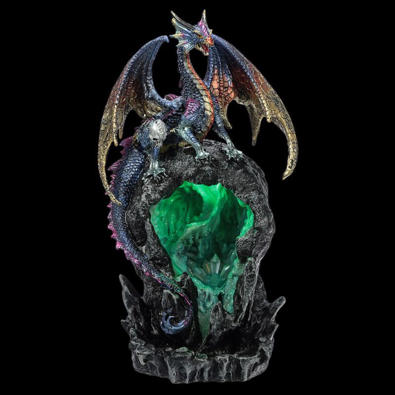 Dark Legends Ice Dragon ledde backflow rökelsehållare