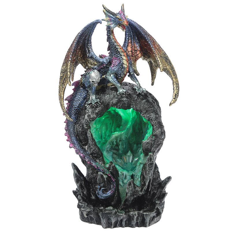 Dark Legends Ice Dragon ledde backflow rökelsehållare