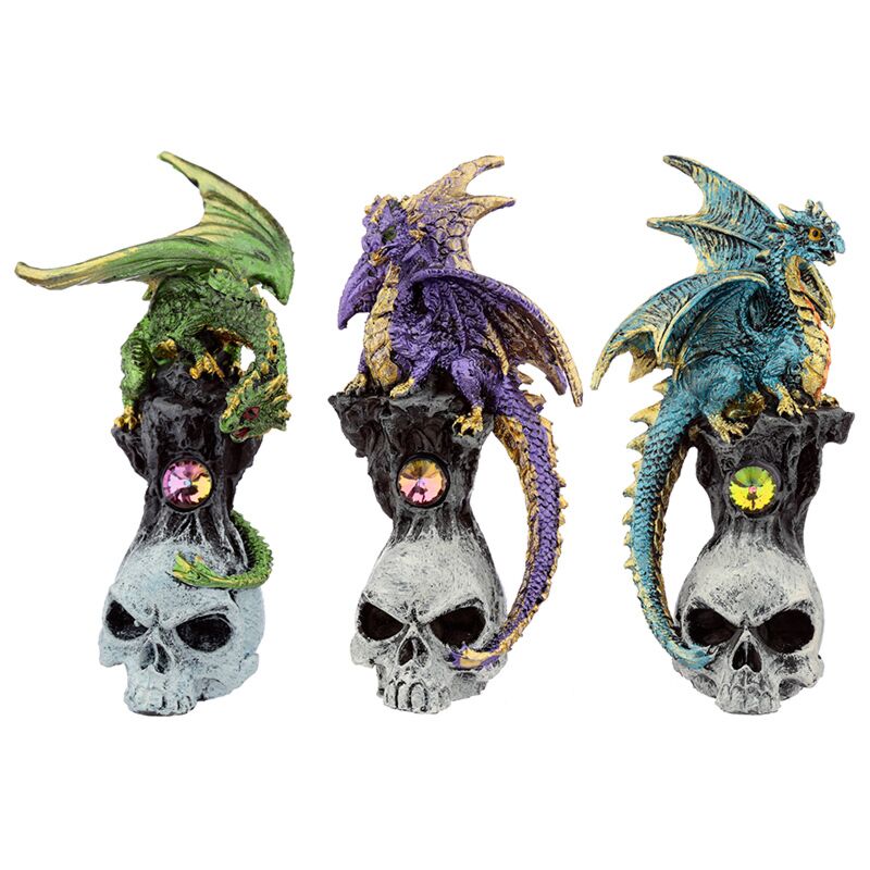 Dark legends gemstones skull dragon