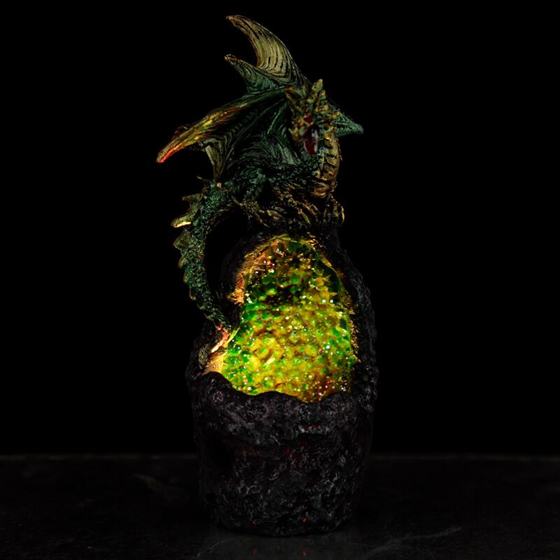Dark legends crystal cave led dragon