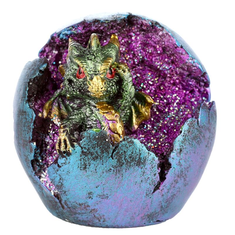 Baby Dragon Led Geode Coming Dragon Egg