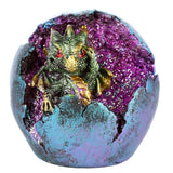 Baby Dragon Led Geode Coming Dragon Egg