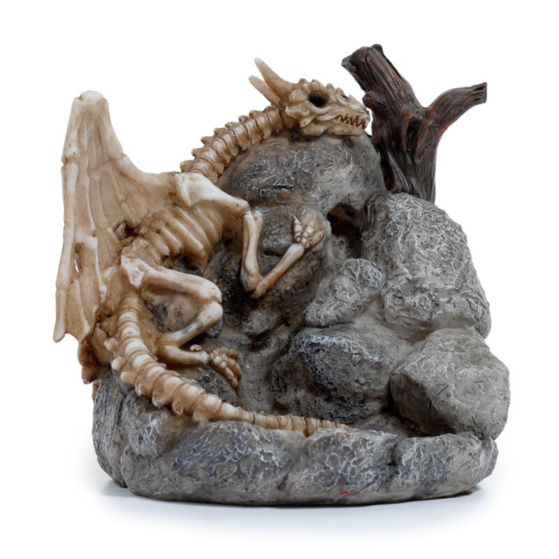 Shadows of Darkness Bones Dragon skull Backflow incense holder