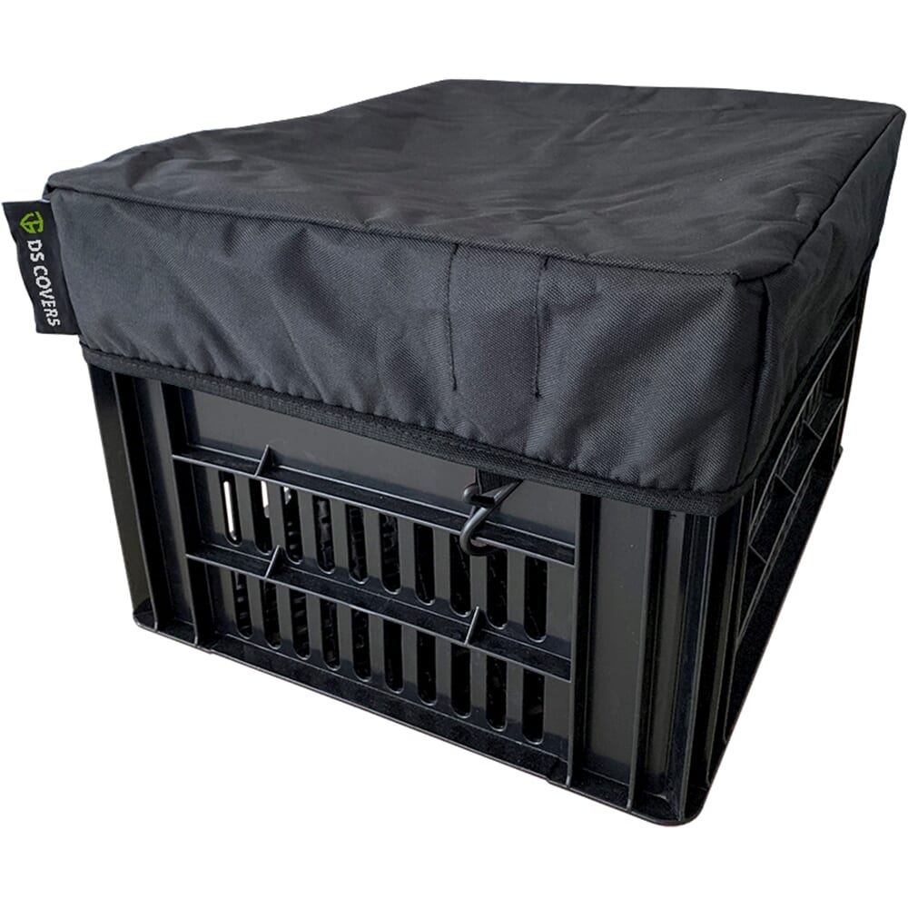 DS Covers Cycle Krathoes Crate L For Crates T M 40 x 50 cm - Black