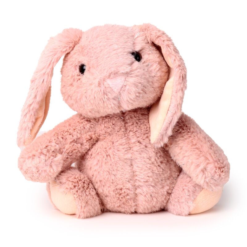 Pink bunny rabbit plush door stopper