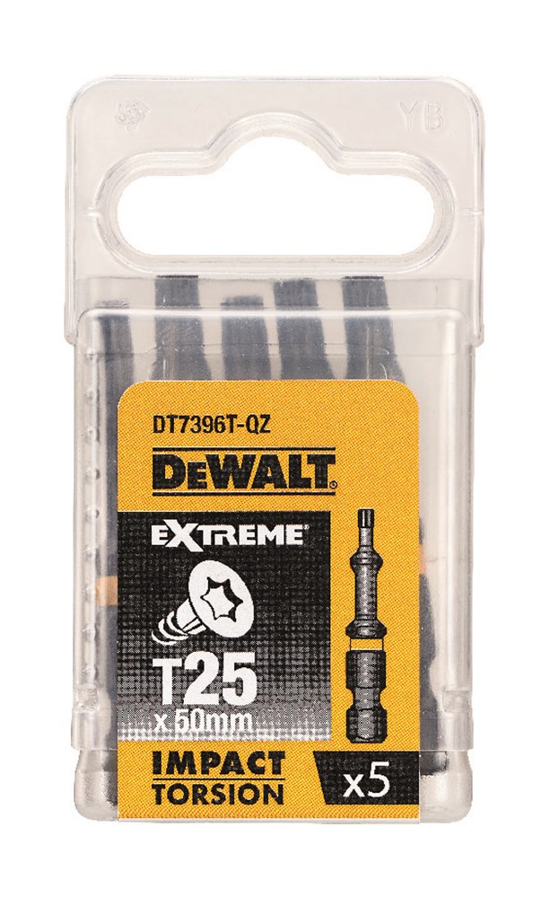 Imp dewalt accessoires act torsion 50mm torx t25 - dt7396t-qz