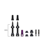 Dynamic bartender tubeless valves 44mm - 1set