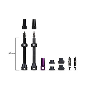 Dynamiska bartender slanglösa ventiler 60mm - 1 set