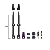 Dynamic bartender tubeless valves 80mm - 1set