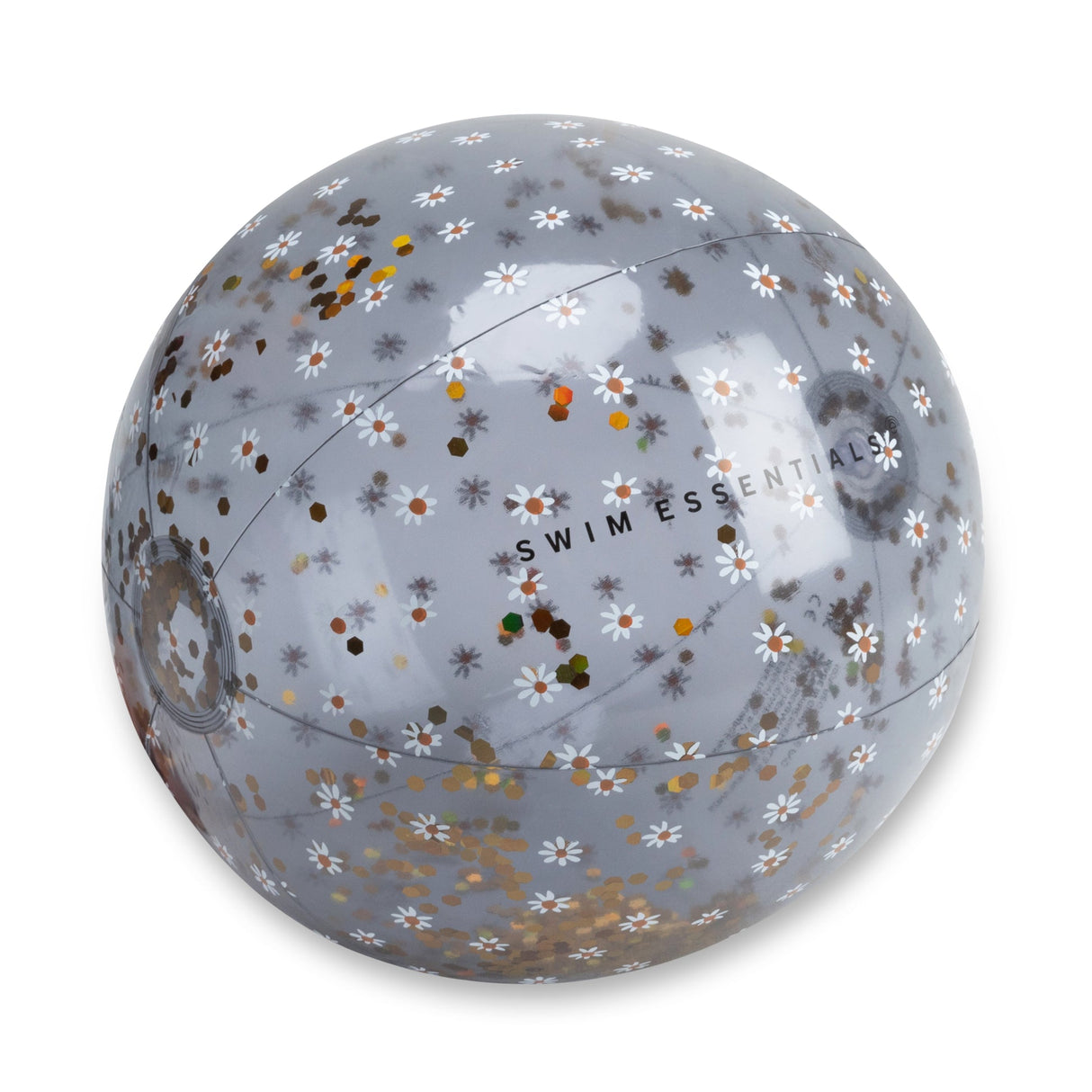Daisy flower | blue beach ball ø 51 cm