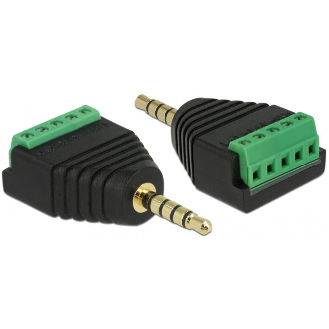 Deckel deckaverfaber Stereo Jack männlech 3.5 mm zu Terminal Block