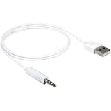 Deckéiert Kabel USB-e männlechen> Stereo Jack 3.5 mm männlech 4 PIN