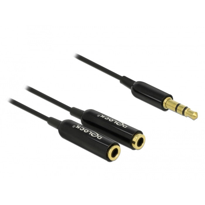 Deck Kabel Audio Splitter Stereo Jack männlech 3.5mm> 2x s