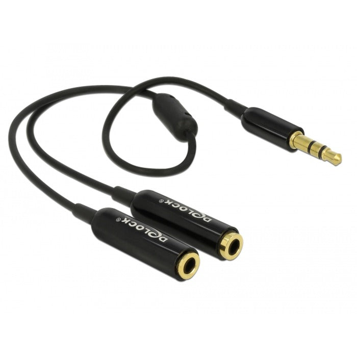 Deck Kabel Audio Splitter Stereo Jack männlech 3.5mm> 2x s