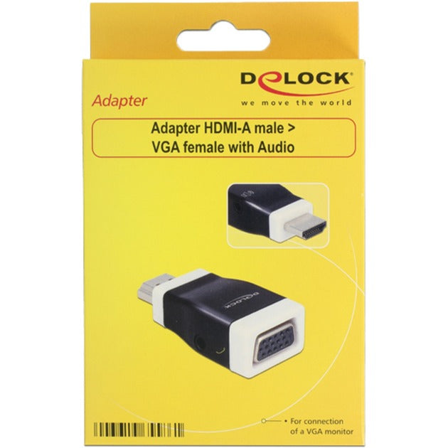 Delock HDMI A TO VGA Adaptér