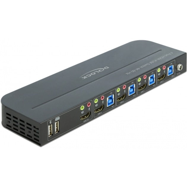 Delock HDMI KVM-Switch 4K 60 Hz con USB e audio