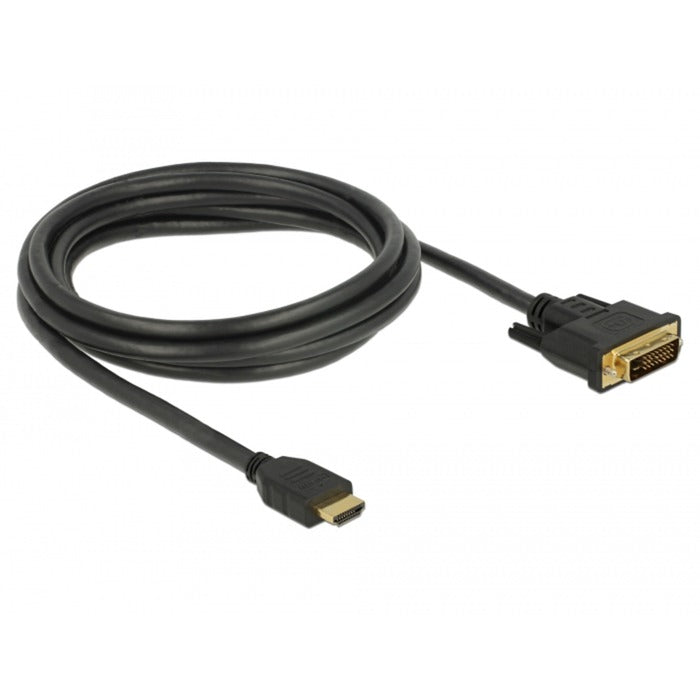 Delock HDMI> DVI (24+1) two -way cable