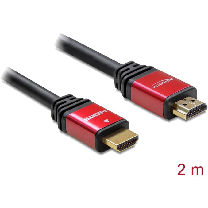 DELOCK Vysokorychlostní HDMI - HDMI A MALE> HDMI A MALE