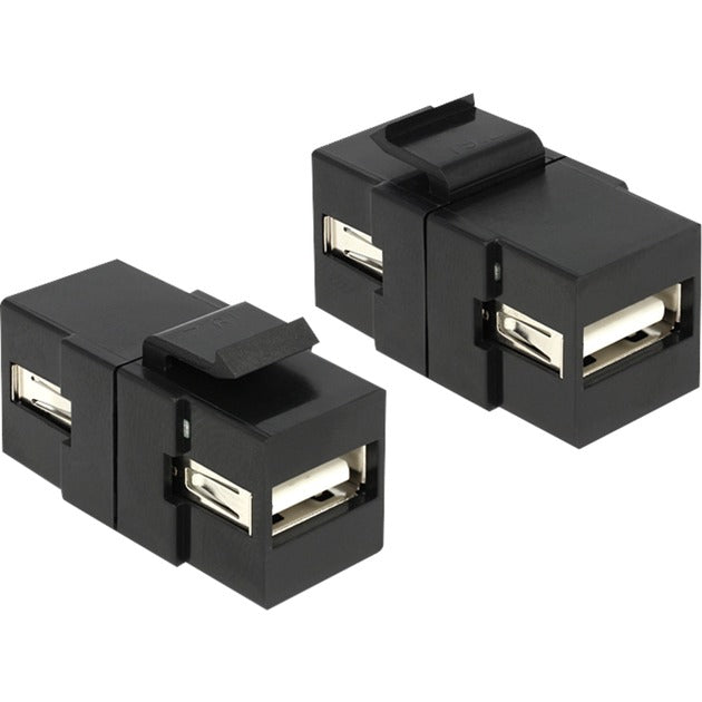 DeLOCK Keystone-moduuli USB 2.0 A naaras > USB 2.0 A naaras