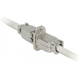 Delock coupling for network cable Cat.6a STP