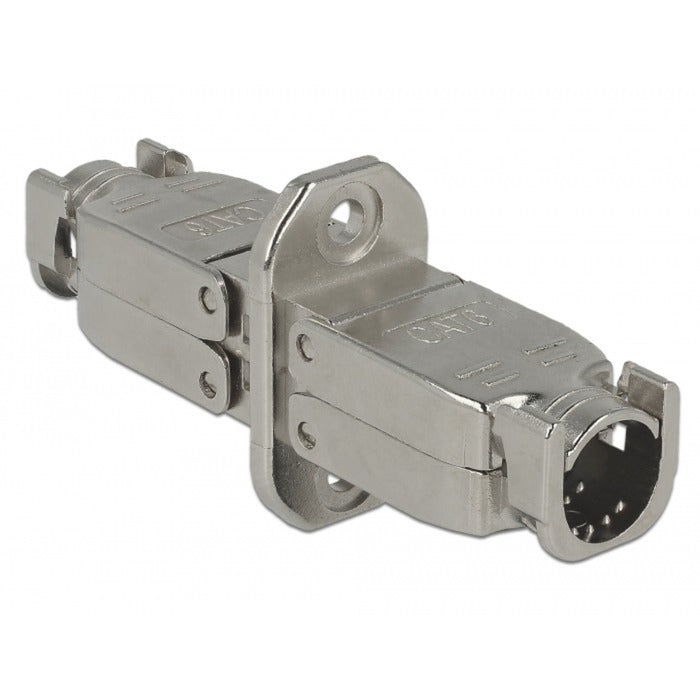 Delock coupling for network cable Cat.6a STP