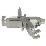 Delock coupling for network cable Cat.6a STP