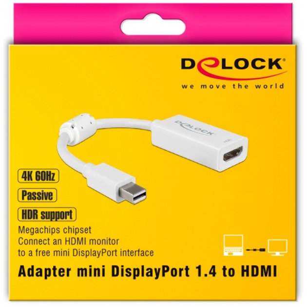 Delock Mini Displayport 1.4> HDMI