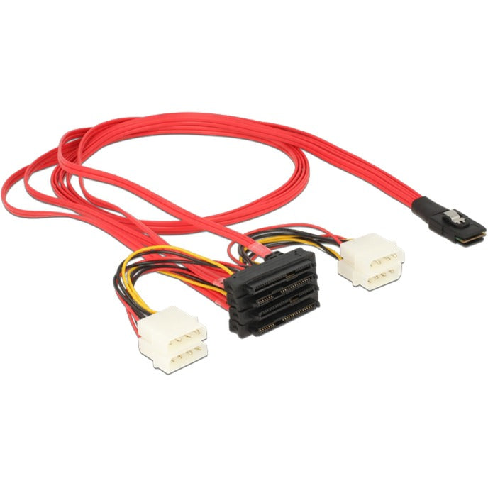 Deckel Mini SAS SFF-8087> 4 x SAS SFP-8482 + Power
