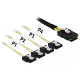 Delock Mini SAS SFF-8087> 4x SATA 7-pin