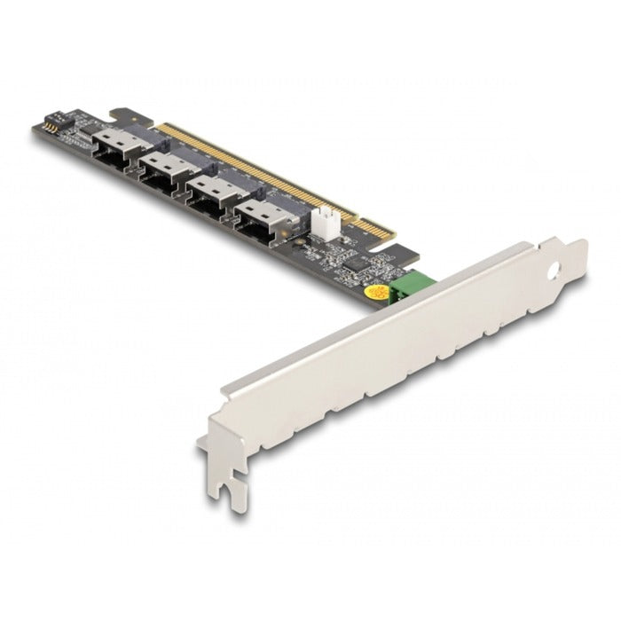 Delock PCI Express X16 Card to 4 x Internal SFF-8654 4I N