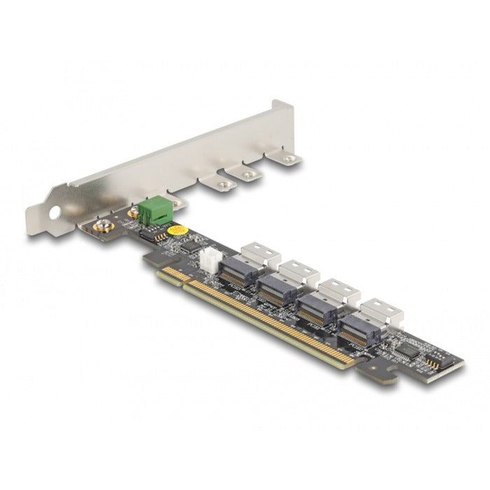 Delock PCI Express X16 Card to 4 x Internal SFF-8654 4I N