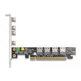 Delock PCI Express X16 Card to 4 x Internal SFF-8654 4I N